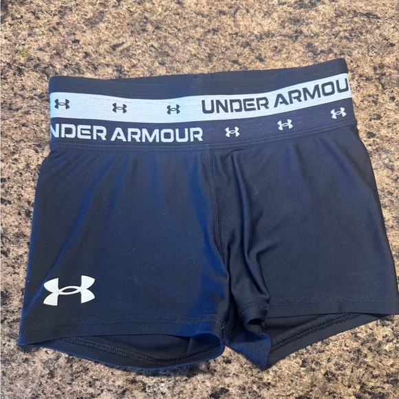 Under Armour Black Spandex Shorts - Picture 1 of 3